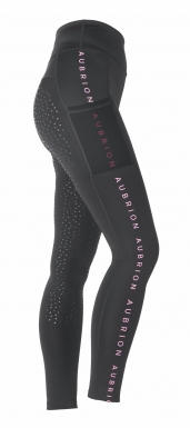 Shires Aubrion Brook Logo Riding Tights (RRP Â£49.99)